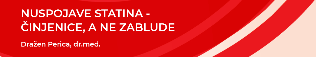 Nuspojave statina - činjenice, a ne zablude